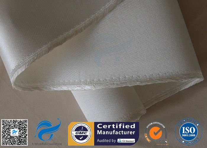 Satin Weave Fiberglass High Silica Fabric 1200℃ Heavy Duty 1200gsm 1.3mm Thickness