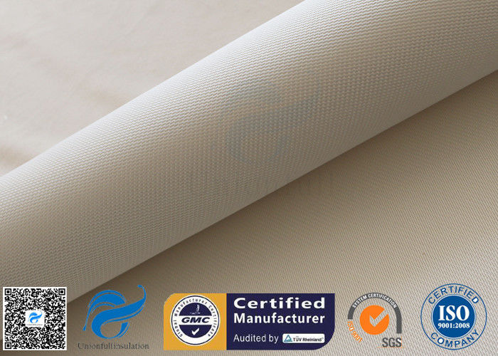 35oz 1.3mm Satin Fiberglass High Silica Fabric For 1200℃ Fire Welding Blanket