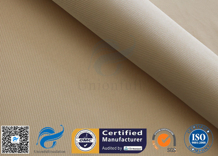 High Silica Woven Fabric 1200℃ Welding Heat Resistant 1200GSM 39" Brown