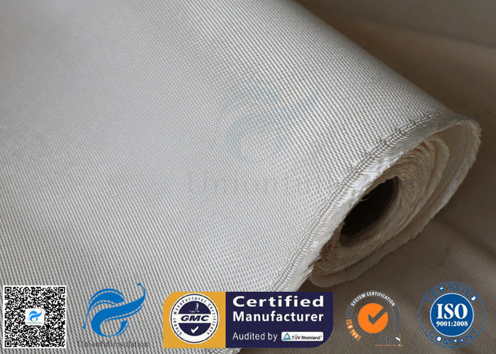 High Silica Fabric 36OZ White 1.3MM 1200℃ High Temperature Furnace Door Lining