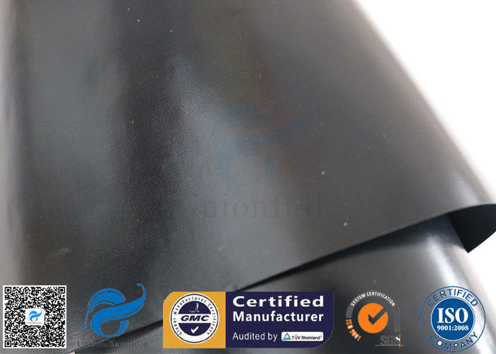 Black ptfe coated glass fibre fabric For Non Stick BBQ Grill Mat