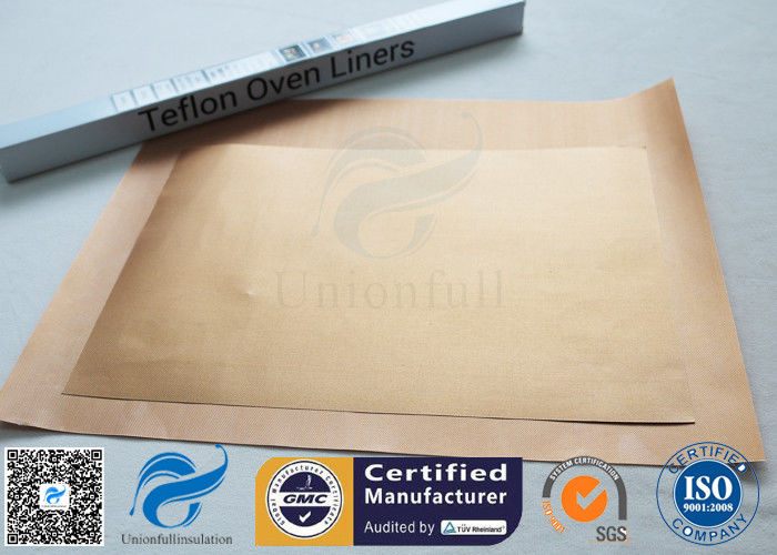 Copper Non Stick Silicone Baking Mat 0.2mm 260℃ PTFE Coated Grill Mat