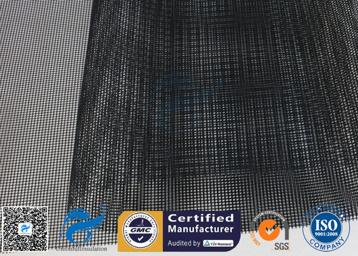 PTFE Coated Fiberglass Fabric 4X4MM Black Heat Tunnel Conveyor Belt