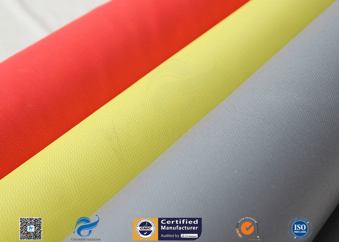 960GSM Silicone Coated Fiberglass Fabric Grey 0.65MM Heat Insulating Cloth