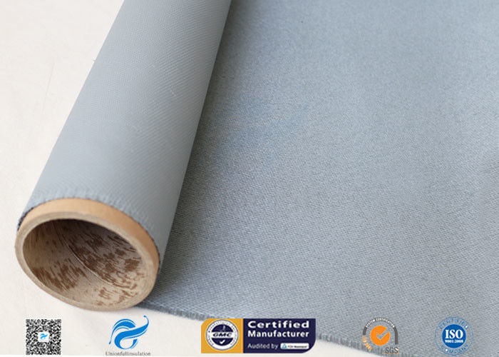 Silicone Coated Fiberglass Fabric 1050GSM 0.85MM Grey High Strength Fire Blanket