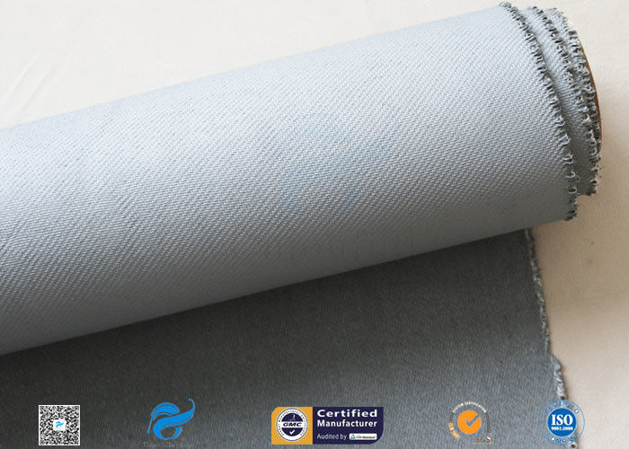 1600GSM 1.2MM Gray Silicone Coated Fiberglass Fabric For Flexible Joints