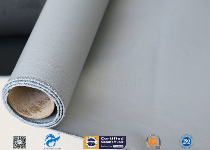 Silicone Coated Fiberglass Cloth Heat Resistant Glass Fibre Fabric 3732 590gsm