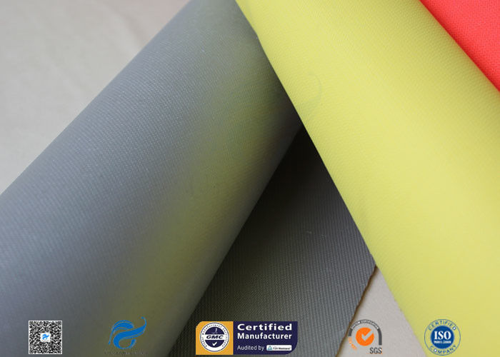 900g/m2 Grey Silicone Coated Fiberglass Fabric For Heat Insulation 0.85mm Thickness