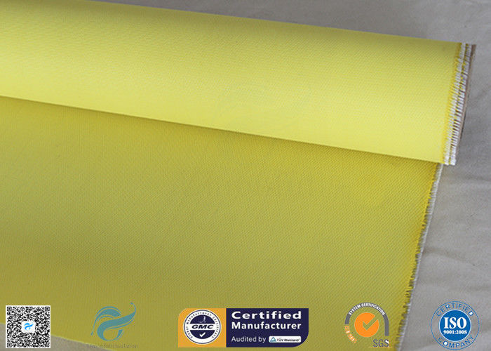 C-glass 590g Satin Weave Silicone Coated Fiberglass Fabric Welding Curtain 0.45mm