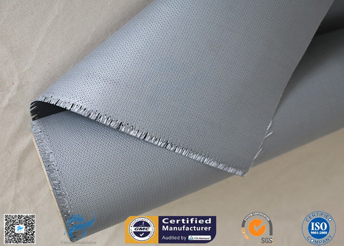 SGS Approved 510g Silicone Coated Fiberglass Fabric 18oz 0.45mm Silicone Sheet