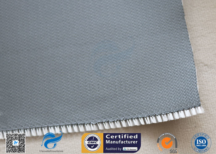 0.5mm Rubber Silicone Coated Fiberglass Fabric Fire Blanket Fiber Glass Cloth