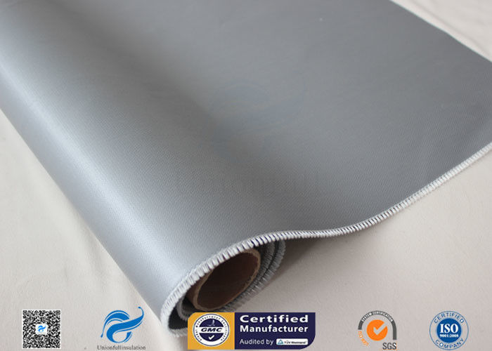 Silicone Coated Fibreglass Fabric / 3732 Fire Resistant Glass Fiber Cloth