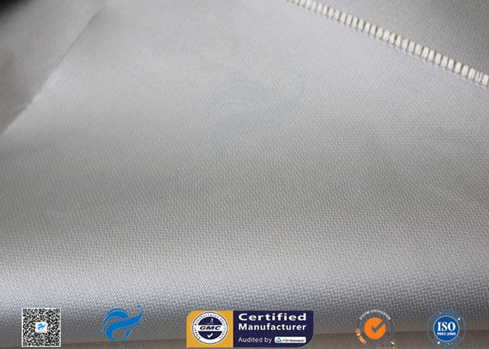 Chemical Resistant Grey Silicone Coated Fiberglass Fabric Electric Insulation