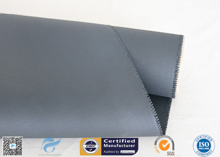 High Intensity 0.45mm 260℃ High Temp Resistant Silicone Coated Fiberglass Fabric