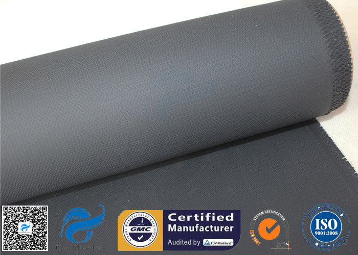 Fire Protective Black Silicone Coated Fiberglass Fabric Curtain for Welding