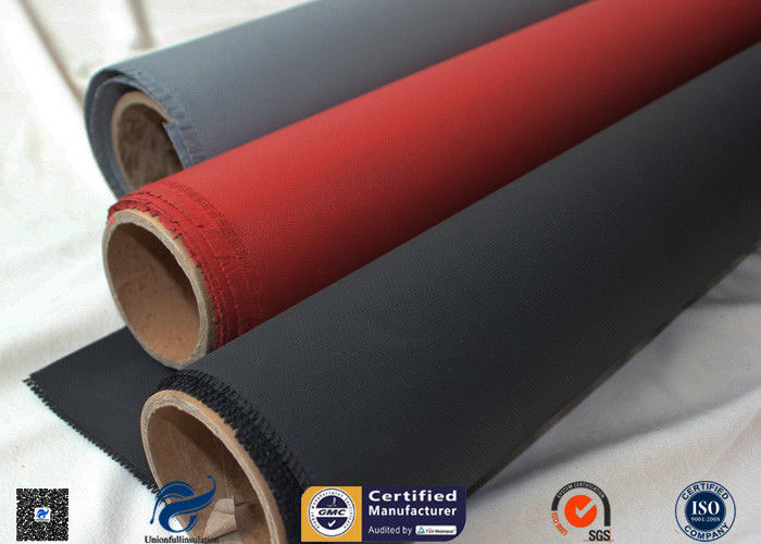 Flame Protective Silicone Impregnated Cloth Colored Fiberglass Cloth