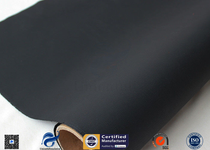 260℃ Satin Weave 80/80g Coating C-glass Silicone Coated Fiberglass Fabric 0.45mm