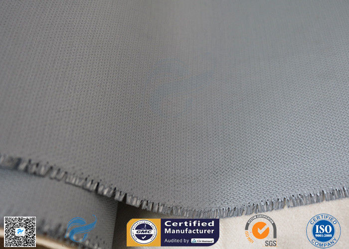 Gray Color 510g High Strength Silicone Coated Fiberglass Fabric For Welding Curtain