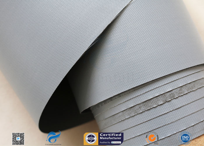 7628 320g Waterproof PVC Coated Fiberglass Fabric For Flexible Air Ductwork