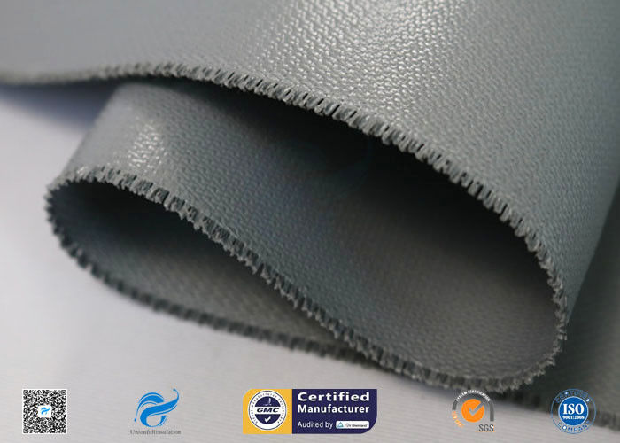 Two Side Silicone Coated Glass Fabric / Silicone Rubber Coated Fiberglass Fabric