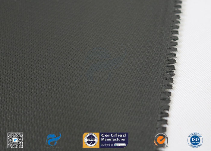 0.45mm High Temperature Black Silicone Coated Fiberglass Cloth Insulation Material