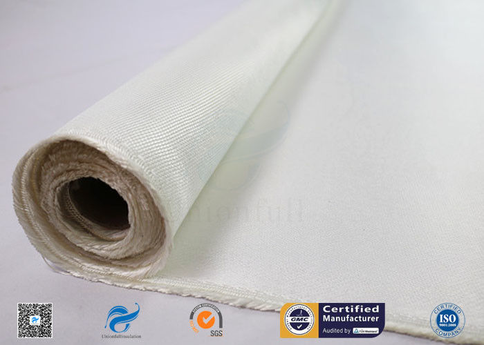 E Glass 1.3mm High Silica Cloth Fiberglass Fabric Heat Resistant Fireproof