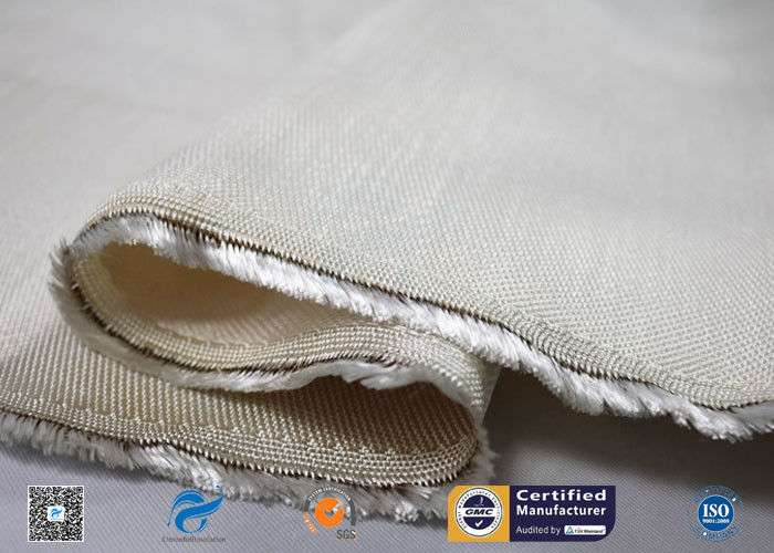 96% Silicon Dioxide 650GSM Satin High Silica Cloth High Temperature Resistant