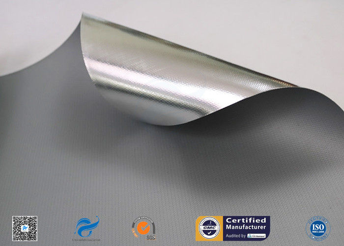 Fire Protection Aluminum Coated Fiberglass Heat Resistant Fabric