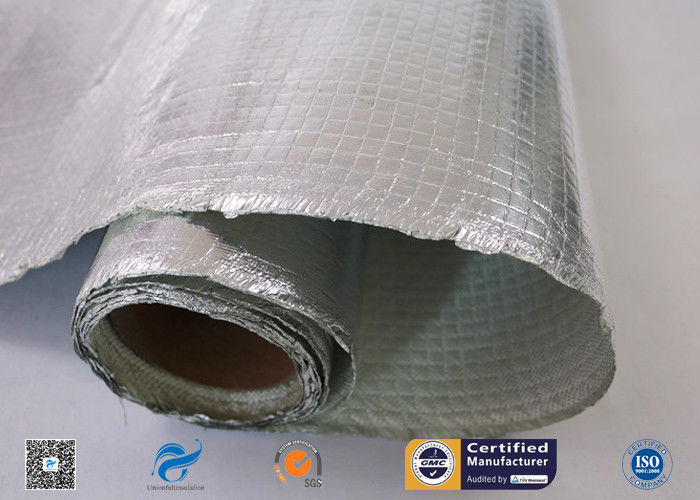 One Side Heat Reflective Aluminum Foil Coated Fiberglass Fabric