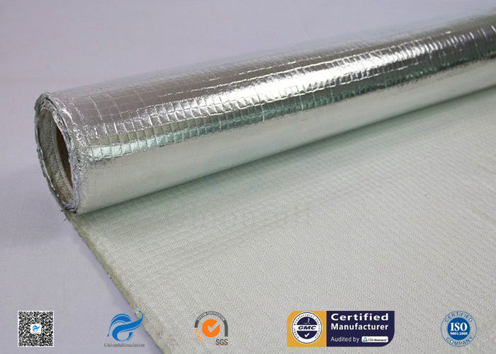 One Side Heat Reflective Aluminum Foil Coated Fiberglass Fabric