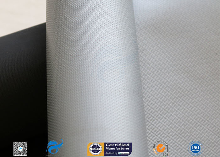 1*50m Silicone Coated Fiberglass Fabric 260℃ Resistant 510g 2 Sides