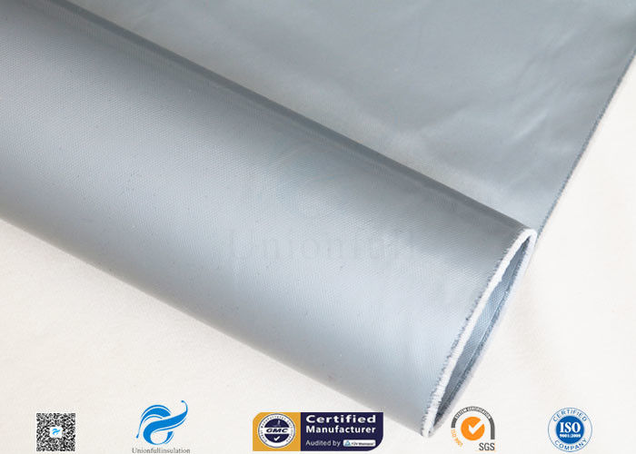 Divisible 260℃ Double Side E Glass Fiber With Silicone Coating Plain Weave