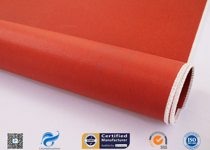 Durable Thin Fiberglass Cloth 30 Oz With Silicone Rubber Coating On Two Sides