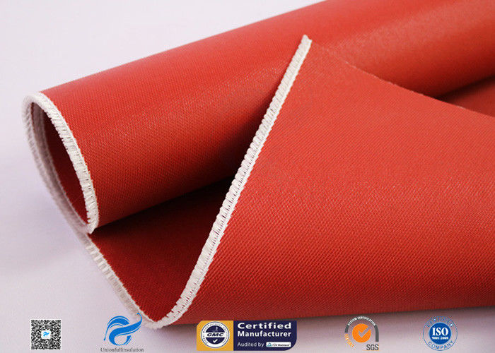 Durable Thin Fiberglass Cloth 30 Oz With Silicone Rubber Coating On Two Sides