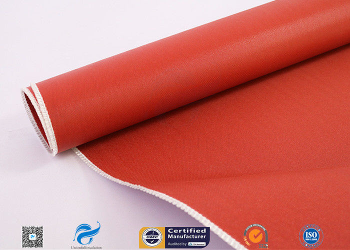 Anti Ripper Insulation Silicone Coated Fiberglass Fabric 1000mm Wide 80/80g