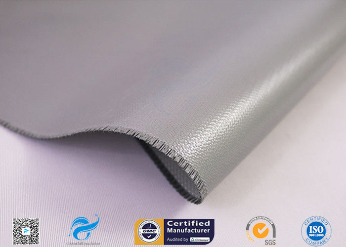 Thermal Insulation Alkali Free Fiberglass Fabric Coated With Silicone ...
