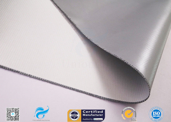 Thermal Insulation Alkali Free Fiberglass Fabric Coated With Silicone Rubber