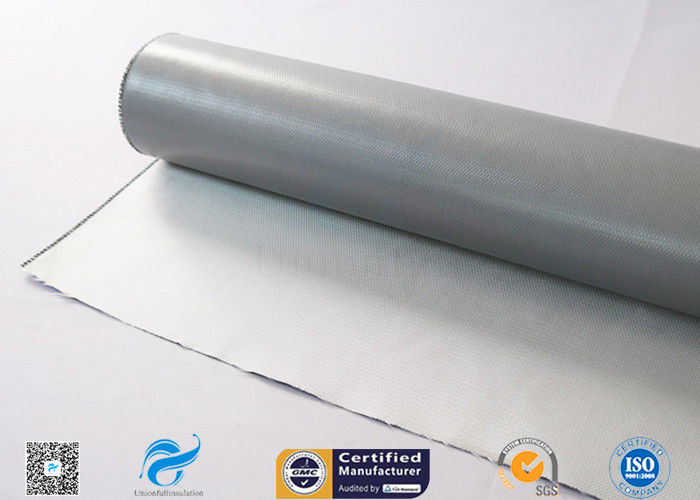 Electrical Insulation Durable Silicone Coated Fiberglass Fabric Satin Weave