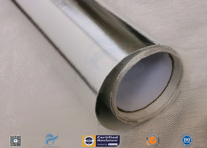 Good Hermetic Laminated Aluminium Foil Fiberglass Fabric Smooth Surface