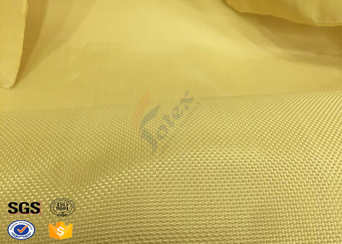 Fire Resistant Bulletproof Plain Kevlar Aramid Fabric For Aerospace , Chemical
