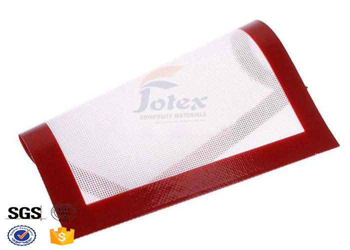 Anti Slip Red Non Stick Silicone Baking Mat for Cooking Easy Cleaning