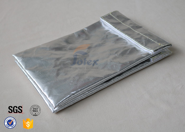 Fiber Glass Cloth Fireproof Document Bag /  6.7