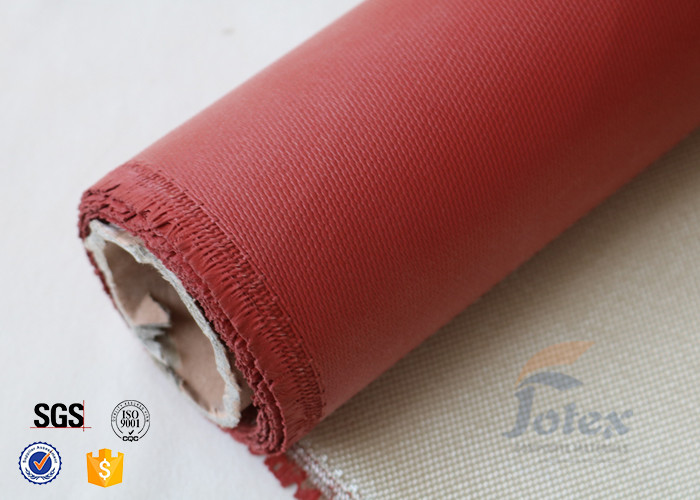 700gsm 0.8mm Silicone Coated Fiberglass High Silica Cloth For Fire Blanket