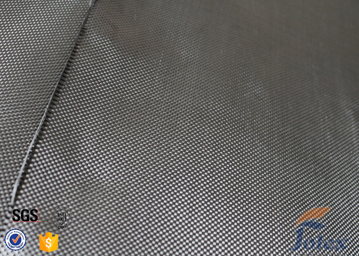 3K 280g 0.34mm Plain Weave Silver Carbon Fiber Fabric For Structure Reinforcement