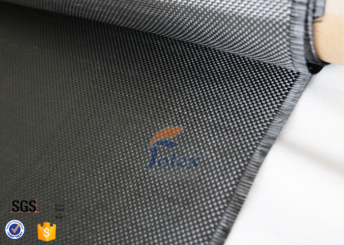 3K 280g 0.34mm Plain Weave Silver Carbon Fiber Fabric For Structure Reinforcement