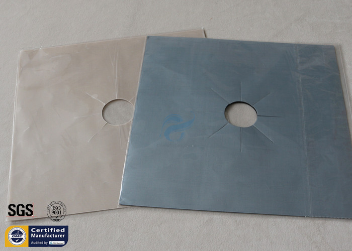 PTFE Fiberglass Fabric Reusable Gas Range Protectors Cover 10.6