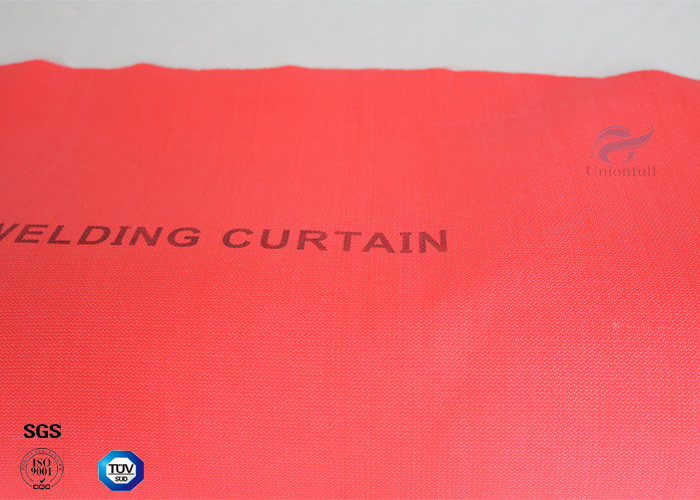 Alkali Free Silicone Coated Fiberglass Fabric C-glass Red Color 40/40g 0.45mm