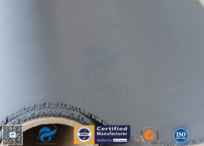 260℃ High Temp Resistant 18oz 0.45mm E - Glass Silicone Coated Fiberglass Fabric