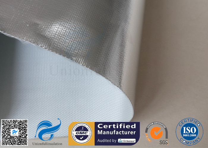 0.43mm Reflective Aluminium Foil Fabric Fibreglass 3732 480g/M2