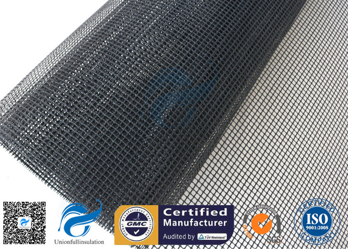 PTFE Coated Fiberglass Open Mesh Fabric Black 1MM 260℃ Conveyor Dryer Belt